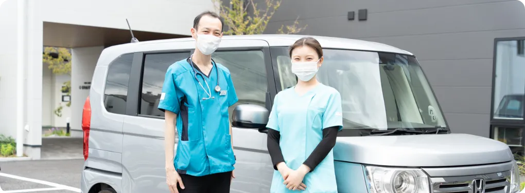 訪問歯科診療の様子